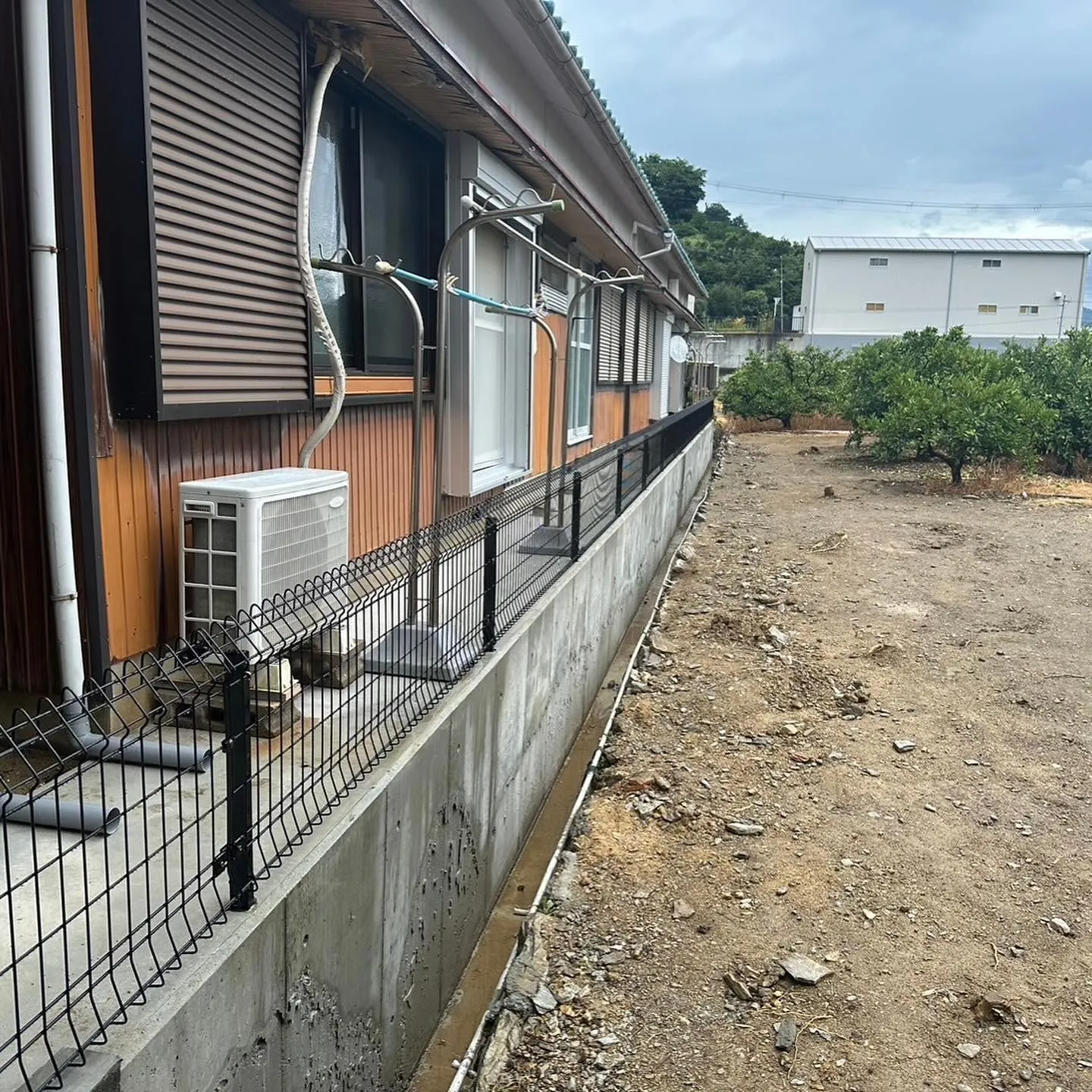 大雨の災害で、